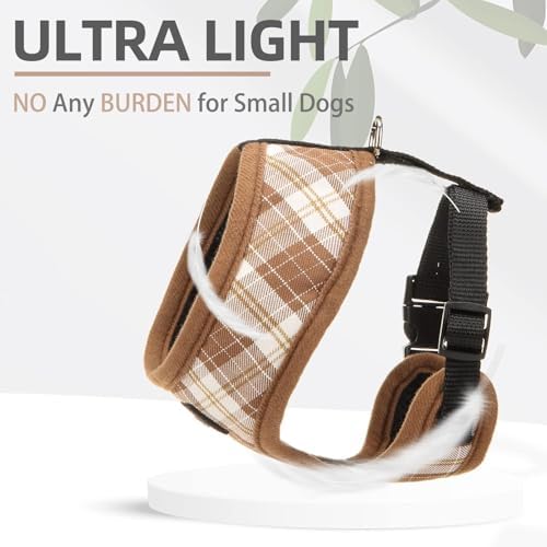 PUPTECK Small Dog Harness and Leash Set No Pull