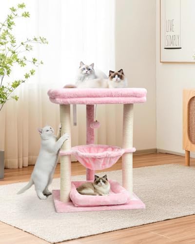 SYANDLVY Small Cat Tree for Indoor Cats