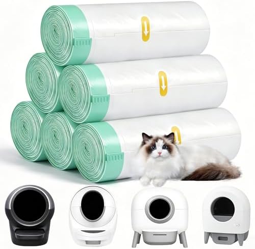 Robot Cat Litter Box Liners, 2.8 MIL Thick