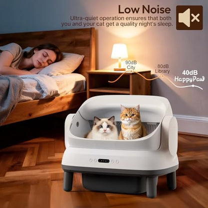 Happypaw XXXL Open-Top Automatic Self Cleaning Litter Box