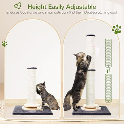Globlazer 35in Tall 3.9-in Thick Cat Scratching Post