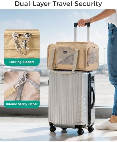 Cat Carrier Airline Approved, Soft Pet Carrier