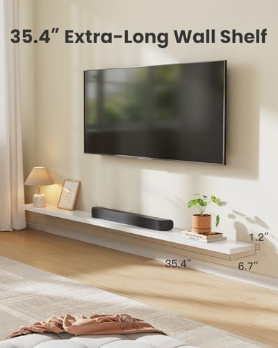 Amada 35.4" Floating Shelves for Wall Decor & Storage