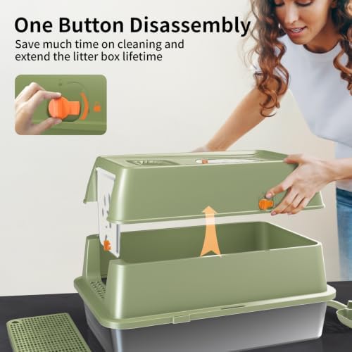 Stainless Steel Cat Litter Box