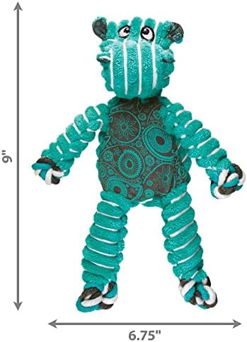 Kong Floppy Knots Rope and Plush Dog Toy, Small/Medium