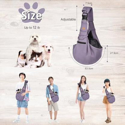 CUBY Adjustable Dog Cat Sling Carrier