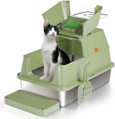 Stainless Steel Cat Litter Box