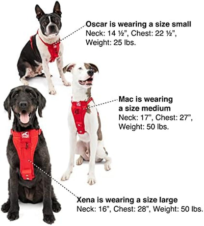 Kurgo Ink Blue Large Dog Harness