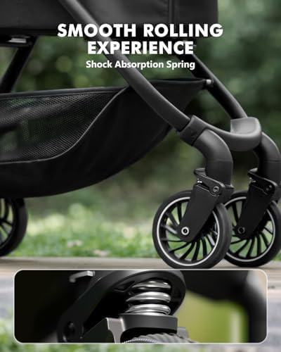 Pet Stroller for Small Dogs and Cats, One-Click Foldable Dog Stroller