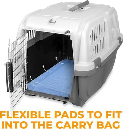 Pet Carrier Pad Insert 4 Pack, Disposable, 19.5 x 12.5 in,