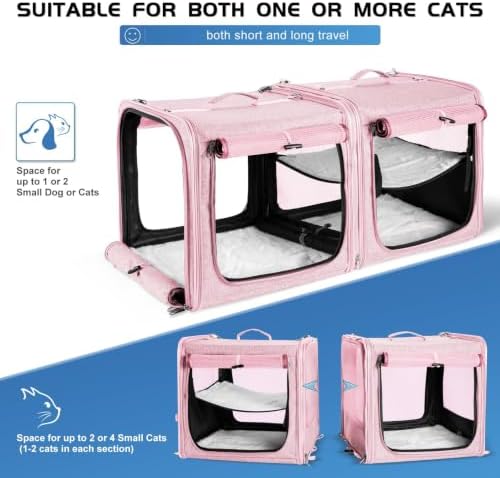 Extra Large Cat Carrier for 2 Cats