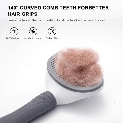 Aogeili Self‑Clean Slicker Brush