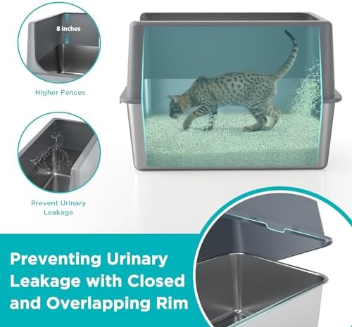 Stainless Steel Litter Box