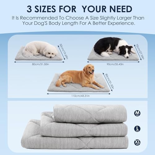 ASENKU Dog Cooling Mat, 36x28 inches