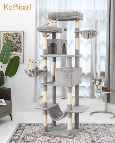 Cat Tree, 81-Inch Tall Cat Tower