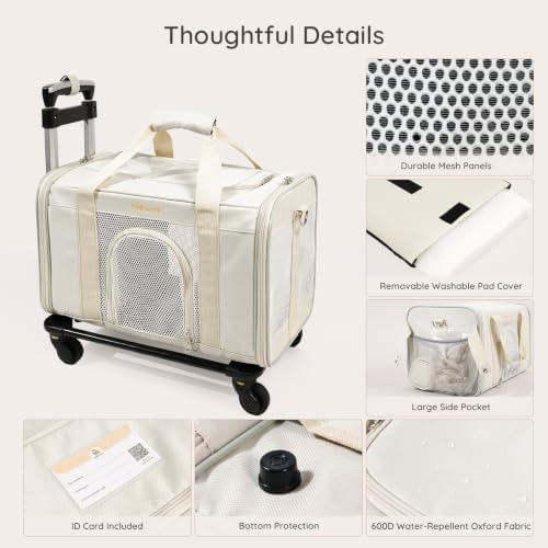 BELLA & PAL Airline Approved Pet Carrier