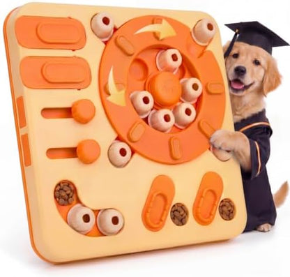 Dog Puzzle Toy, 4-Level Interactive Dog Toys