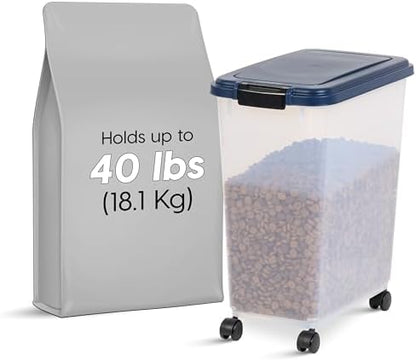 IRIS USA Dog Food Storage Container, Made in USA