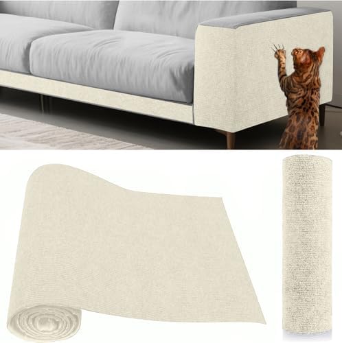 Cat Scratch Furniture Protector Couch Protector from cat Claws Self-Adhesive