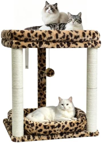 SYANDLVY Leopard Print Cat Tree