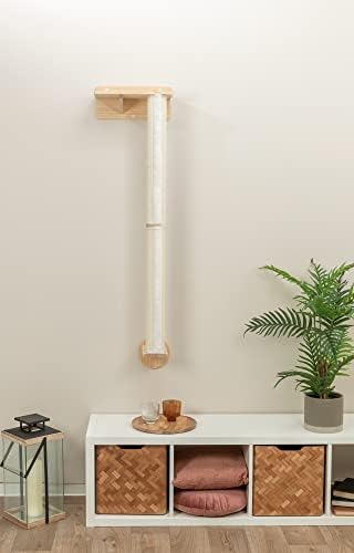 TRIXIE Wall Set 1, Indoor Wall Mounted Cat Scratching Post