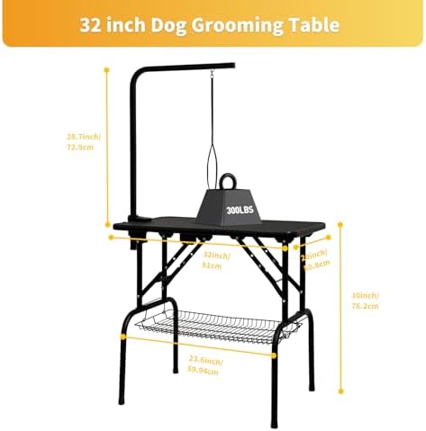 Baohe-32 Inch Dog Grooming Table