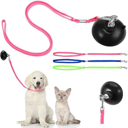 Frienda 4 Pcs Dog Bathing Tether Grooming Leash