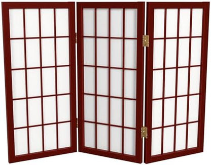 2 ft. Short Desktop Window Pane Shoji Screen
