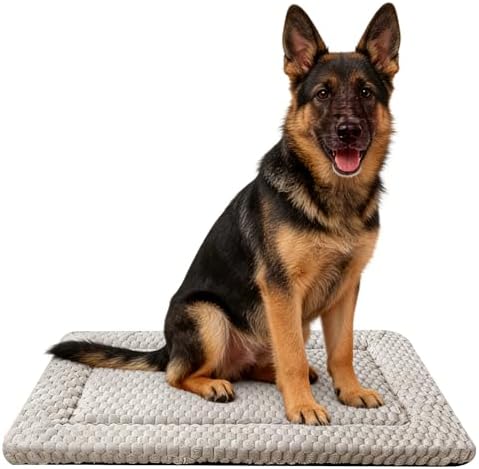 Dog Bed Mat - Reversible Dog Crate Bed Mats, Soft & Breathable Kennel Pad