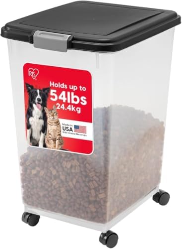 IRIS USA Dog Food Storage Container, Made in USA
