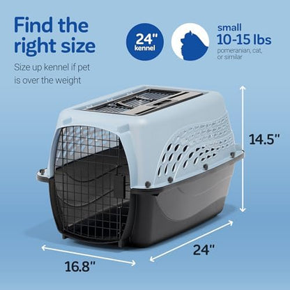 Petmate Two Door Plastic Pet Kennel