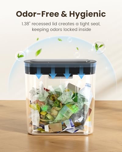 Cesun 5 Gallon Automatic Bathroom Trash Can