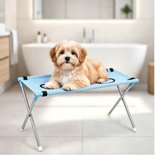 Foldable, Adjustable Grooming Bed