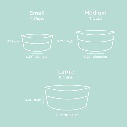 Waggo Dipper Ceramic Dog Bowl Heavyweight Durable Dog Food and Water Dish (Large, Teracotta)