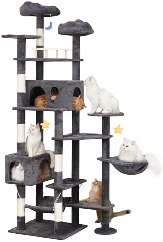 Meecal Cat Tree, 79in Large Tower