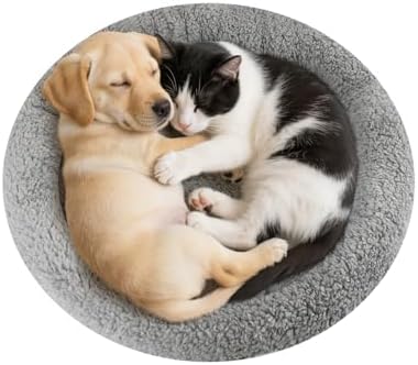 Enjoying Plush Cat Bed Mat Diameter 19.5" Round Pad