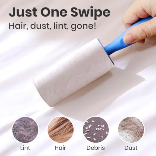 Extra Sticky Lint Roller Mega Value Set 900 Sheets