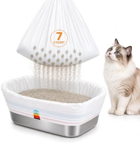Sifting Litter Box Liners, 37 x 18 In