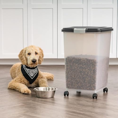 IRIS USA Dog Food Storage Container, Made in USA