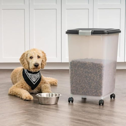 IRIS USA Dog Food Storage Container, Made in USA