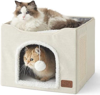 Bedsure Cat House Bed for Indoor Cats