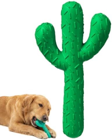 MewaJump Dog Chew Toys, Durable Rubber Dog Toys