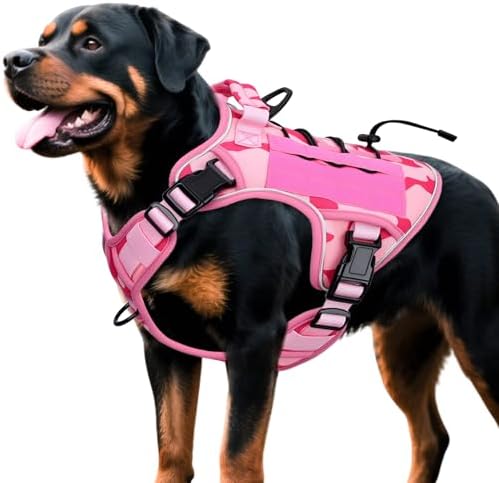Heavy-Duty Tactical Dog Harness