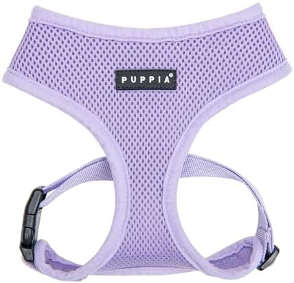 Puppia Soft Dog Harness No Choke Over-The-Head Triple Layered Breathable Mesh