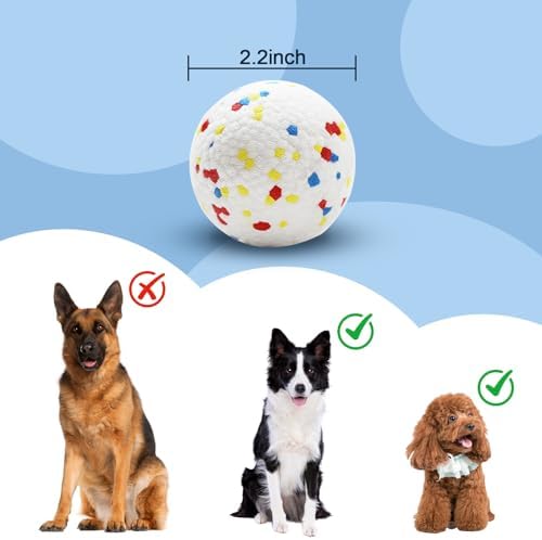 6 Pack Dog Balls, Specially Designed
