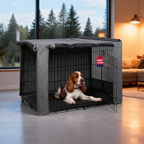 HiCaptain 36-Inch Dog Crate Cover
