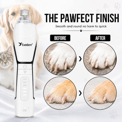 Candure Whisper Quiet Dog Nail Grinder