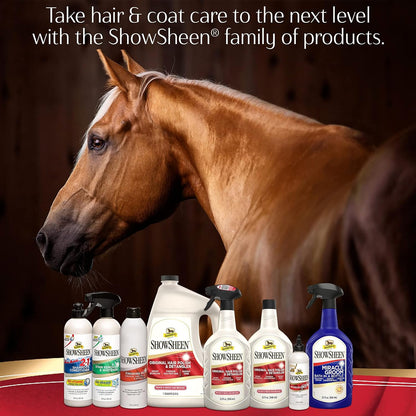 Absorbine ShowSheen Finishing Mist Horse Grooming Shine 15 oz.