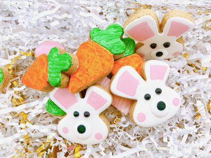 “BOO BUN™” Gift Set — Certified Lookie-a-Tookie™ Canine Cookies, Easter & Spring Handcrafted Dog Treat Collection 🐰🐾🥕