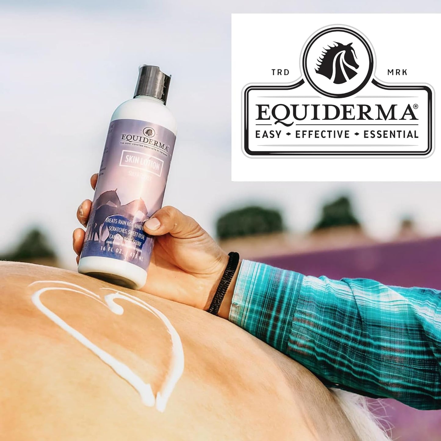 Equiderma Horse Skin Lotion for Rain Rot
